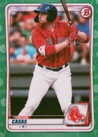 2020 Bowman Draft #BD83 Triston Casas Green Baseball Card