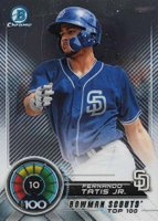 2018 Bowman Scouts' Top 100 Chrome #BTP10 Fernando Tatis Jr. Baseball Card