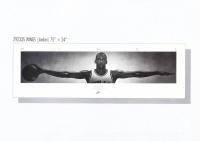 1989 Nike Poster Cards #2335 Michael Jordan Wings Basketball Card