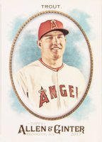 2017 Topps Allen & Ginter #10 Mike Trout Baseball Card