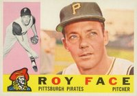 1960 Topps #20 Roy Face Baseball Card