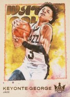 2023 Panini Court Kings Water Color #22 Keyonte George Basketball Card