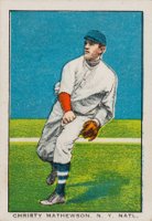 1911 General Baking # Christy Mathewson Brunners Baseball Card