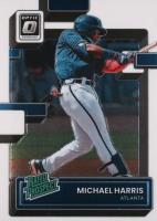 2022 Panini Donruss Optic Rated Prospect #RP20 Michael Harris Baseball Card