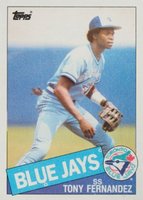 1985 Topps #48 Tony Fernandez Baseball Card