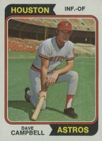 1974 Topps #556 Dave Campbell Baseball Card