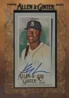 2020 Topps Allen & Ginter Mini Autographs #MAKL Kyle Lewis Baseball Card