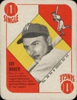 1951 Topps Blue Backs #38 Irv Noren Baseball Card
