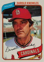1980 Topps #286 Darold Knowles Baseball Card
