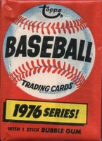 1976 Topps #WP Wax Pack 1976 Series! Baseball Card