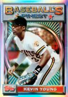 1993 Finest #34 Kevin Young Refractor Baseball Card