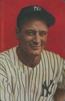 1973 U.S. Playing Card Gehrig # Lou Gehrig Ace of Hearts Baseball Card