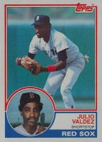 1983 Topps #628 Julio Valdez Baseball Card