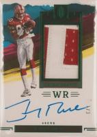 2023 Panini Impeccable Extravagance Patch Autographs #EPJR Jerry Rice Emerald Football Card