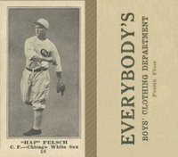 1916 Everybody's #56 Hap Felsch Baseball Card