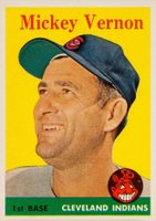1958 Topps #233 Mickey Vernon Baseball Card
