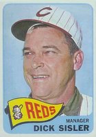 1965 Topps #158 Dick Sisler Baseball Card