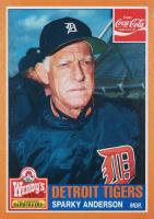 1985 Wendy's Tigers #1 Sparky Anderson Baseball Card