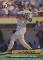 1992 Ultra #110 Jose Canseco Baseball Card