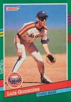 1991 Donruss #690 Luis Gonzalez Baseball Card