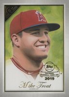 2019 Topps Gallery National Baseball Card Day #GP-MT Mike Trout Baseball Card