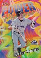2000 Topps Chrome Power Players #P7 Larry Walker Refractor Baseball Card
