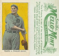 1910 Mello-Mint # Boss Smith Correct spell Schmidt Baseball Card
