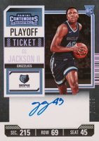 2023 Panini Contenders #127 G.G. Jackson Autograph-Playoff Basketball Card