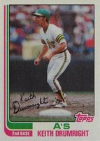 1982 Topps #673 Keith Drumright Baseball Card