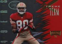 1996 Playoff Absolute Xtreme Team #XT03 Jerry Rice Football Card