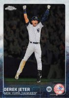 2015 Topps Chrome #1 Derek Jeter Baseball Card