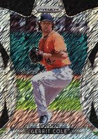 2019 Panini Prizm #109 Gerrit Cole Shimmer Baseball Card