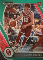 2021 Panini Prizm Draft Picks #49 Austin Reaves Green Prizm Basketball Card