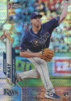 2020 Topps Chrome #8 Brendan McKay Prism Refractor Baseball Card