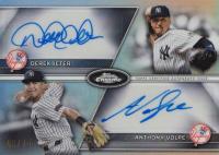 2024 Topps Chrome Update Dual Autographs #CDAJEV Anthony Volpe/Derek Jeter Baseball Card