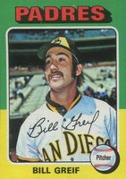 1975 Topps Mini #168 Bill Greif Baseball Card
