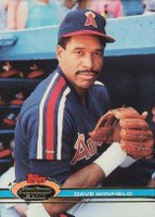1991 Stadium Club #263 Dave Winfield Baseball Card