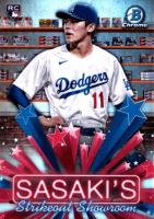 2025 Bowman Hobby Stars #HS9 Roki Sasaki Baseball Card
