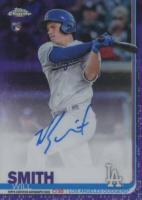 2019 Topps Chrome Rookie Autographs #RA-WS Will Smith Purple Refractor Baseball Card