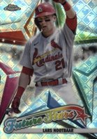 2022 Topps Chrome Logofractor Edition Future Stars #FS8 Lars Nootbaar Baseball Card