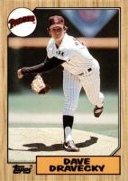 1987 Topps Tiffany #470 Dave Dravecky Baseball Card