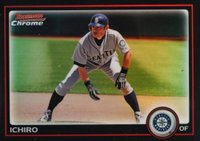 2010 Bowman Chrome #129 Ichiro Refractor Baseball Card