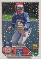 2023 Topps Holiday #H102 Bobby Witt Jr. SP Baseball Card