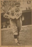 1930 Strip Card # Lloyd Waner Baseball Card