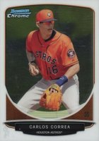 2013 Bowman Draft Picks & Prospects Top Prospects #TP-10 Carlos Correa Baseball Card