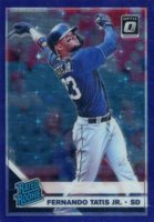 2019 Panini Donruss Optic #84 Fernando Tatis Jr. Purple Stars Baseball Card