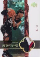 2003 Upper Deck Exquisite Collection #29-P Allen Iverson Patch Basketball Card