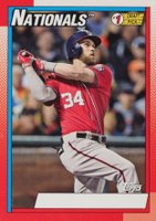 2015 Topps Archives 1990 #1 Draft Picks #BH Bryce Harper No Name Front Baseball Card