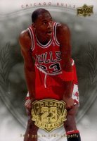 2009 Upper Deck Jordan Legacy Gold #41 Michael Jordan Basketball Card