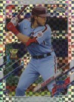 2021 Topps Chrome #119 Alec Bohm X-Fractor Baseball Card
